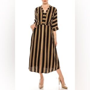 Anthropologie Uma & Leopold Midi Dress